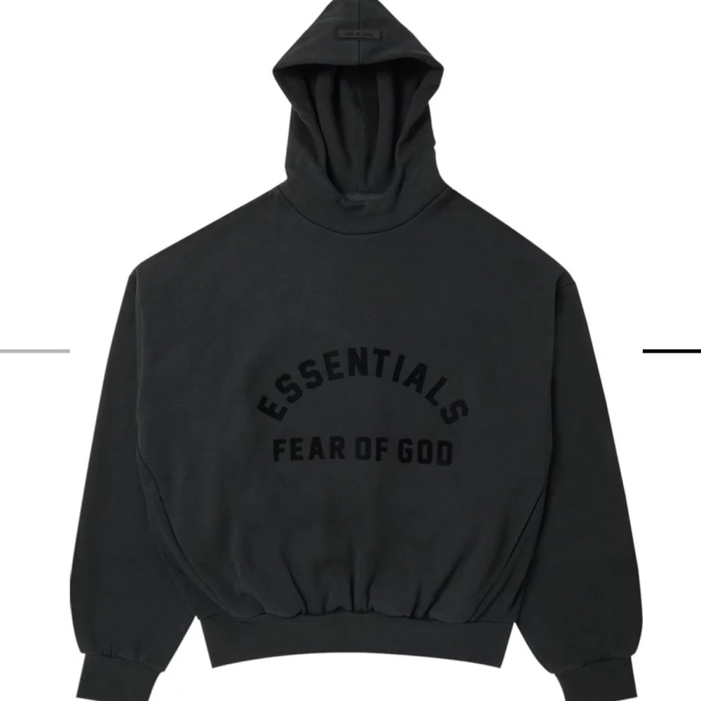 Fear of God Essentials Arch Logo Jet Black